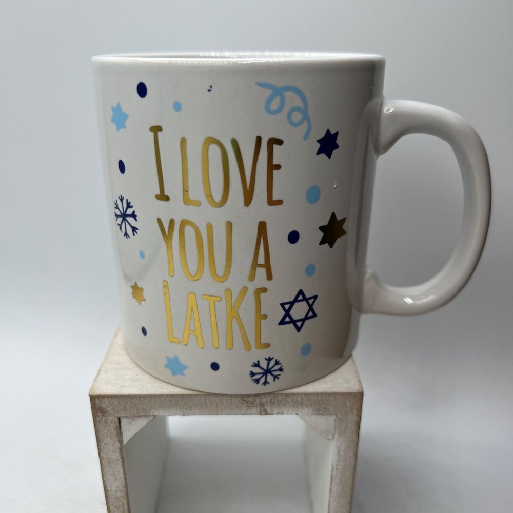 I Love You a Latkes Coffee Mug